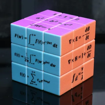 

3x3x3 Speed Puzzle Toys for Children 6 Years Old Communication Physics Math Formula Educational Toys Adult Office Toys