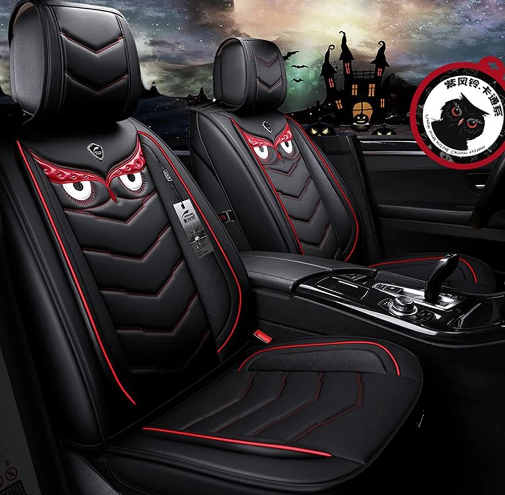 

Autocovers Car Seat Covers For Sudan SUV Durable Leather Adjuatable Five Seats Cushion Mats For ford- MONDEO TOYOTA-COROLLA