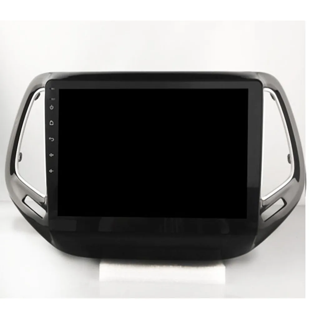 Best Android 9.0 2.5D car dvd For JEEP Compass Patriot Radio 2017-2020 multimedia GPS Radio stereo gps navigation map camera 4