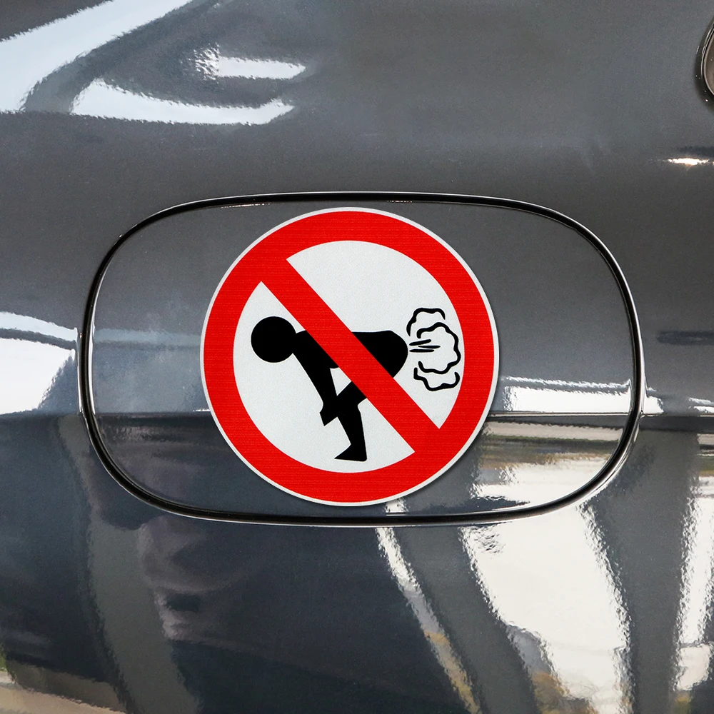 FORAUTO 12 см * без Farting забавная наклейка для автомобилей Ass ПВХ автостайлинг