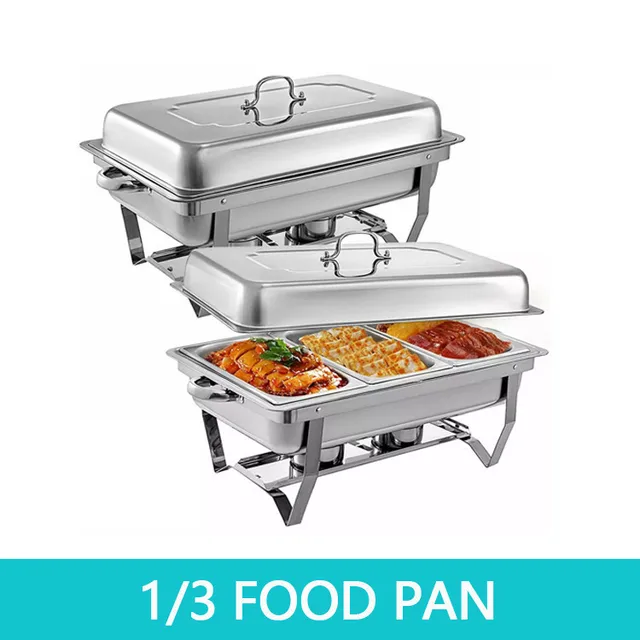 3 food pans