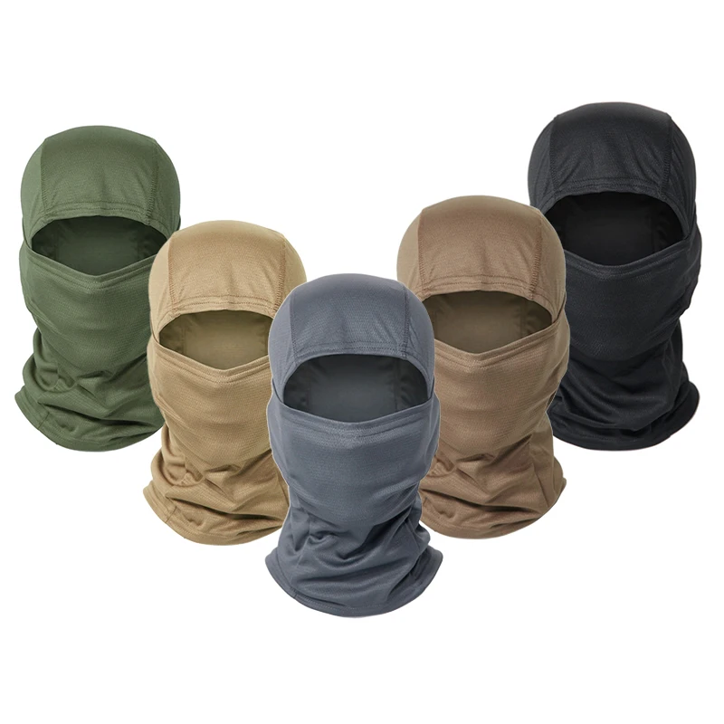 Outdoor Camouflage Tactical Balaclava Masks Military Paintball Full Face Airsoft Motorcycle Skiing Cycling Mask Hood | Спорт и