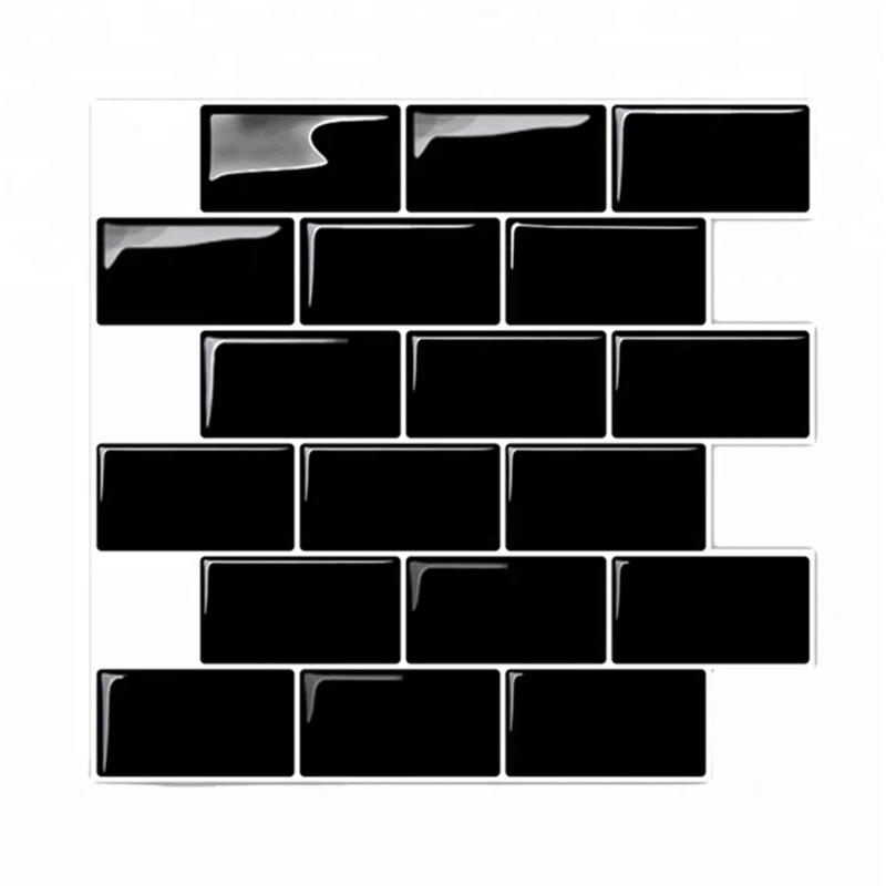Акция! 3D наклейки на стену кирпичные обои плитка для кухни ванной Backsplash украшения