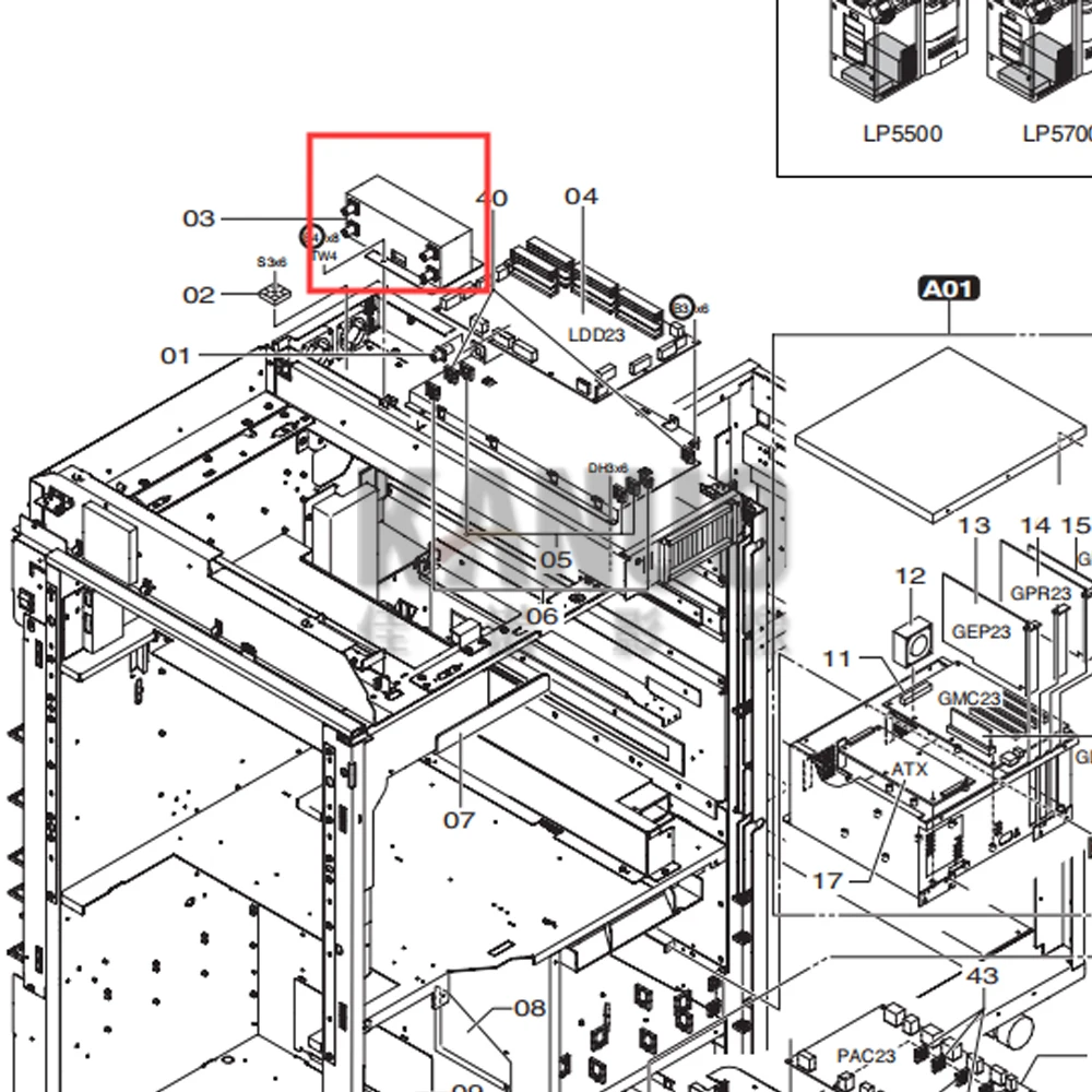 Запчасти для минилаборатории Fuji Printer AOM Driver 398C967318 / 398C967318B 616C1059602 Frontier