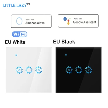 smart life tuya led dimmer switch wifi smart light touch switch dimming compatible alexa google