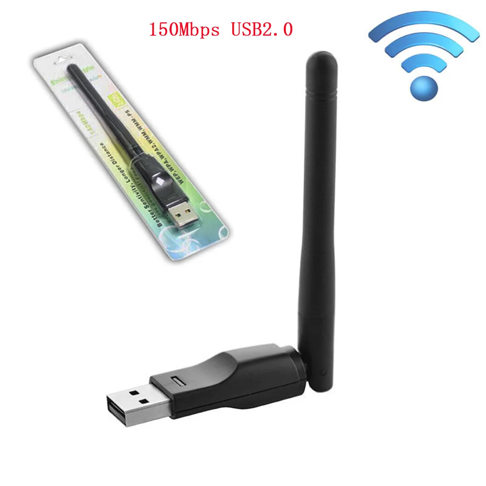 Package 6 USB адаптер 150 Мбит/с Wifi антенна USB Wi-Fi адаптер ключ беспроводной сетевой картоприемник WiFi Lan Ethernet для ПК ноутбука - Цвет: Package 6