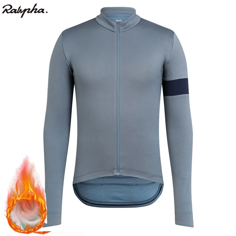 Fleece Raphaing Ropa ciclismo, теплые, новинка, зимние, теплые, флис, Джерси, мужские, костюмы, одежда для верховой езды, комбинезон, комплект, флис, шерсть - Цвет: Fleece