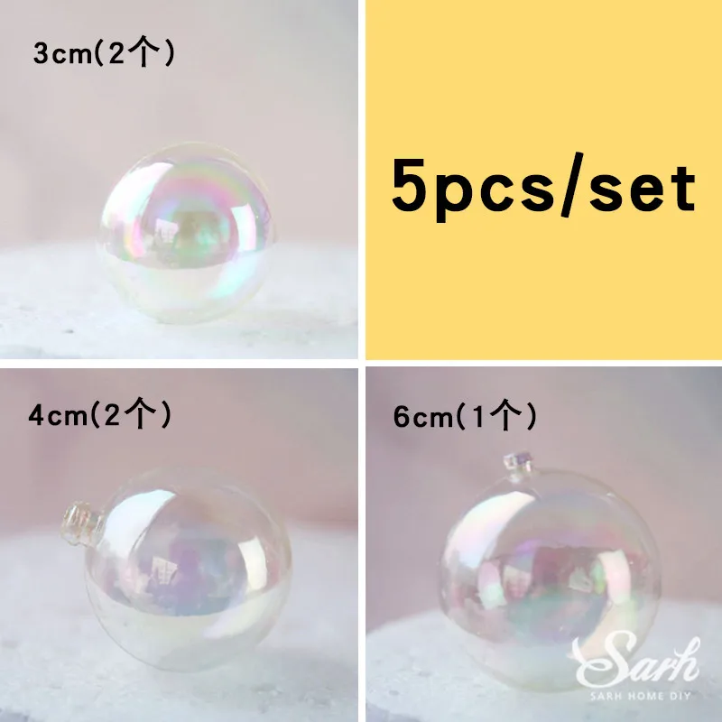 5pc laser balls Смоляная машинка с бантом для мальчиков и девочек, топперы для торта, украшения на день рождения, украшение в виде самолета, звезды, принадлежности для выпечки, подарки на свадьбу, любовь - Цвет: 5pc laser balls