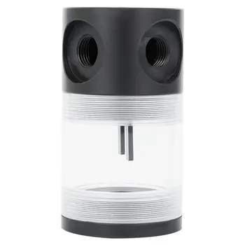 

Black POM Cylindrical Water-Cooled Tank G1/4 Acrylic Water Coolant Cooling Reservoir Computer Refit Accessories