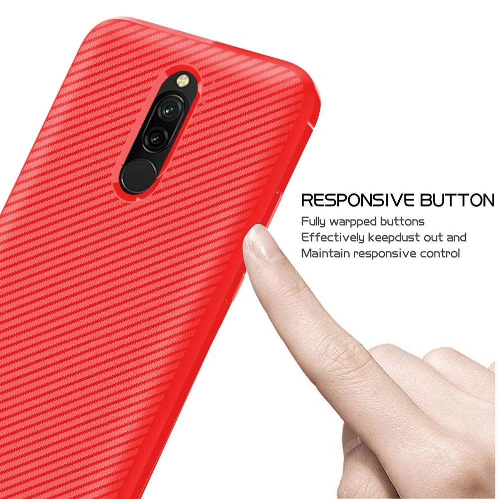 Мягкий силиконовый чехол для телефона Xiaomi Redmi 8A противоударный чехол для Xiaomi Redmi 8 защитный ТПУ чехол