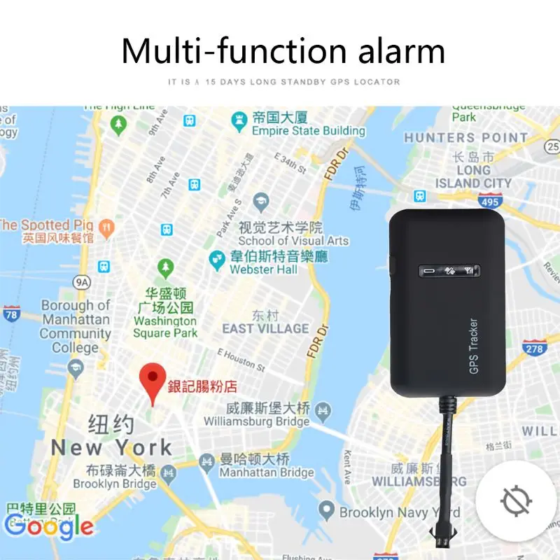 GT02A Автомобильный gps трекер GSM GPRS SMS устройство слежения за автомобилем монитор локатор
