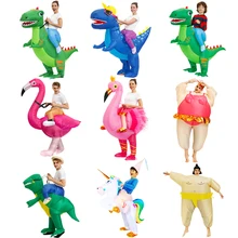 Inflatable Costume Dress Suit Alien Mascot Disfraz Dinosaur Cosplay Hot-Anime Adult Kids