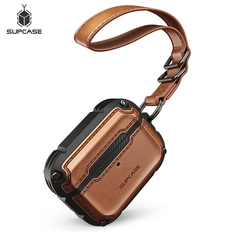Supcase Ub Royal Series Case For Airpods Pro Case 2019 Full-Body Rugged Protective Cover With Hand-Strap For Apple Airpods Pro