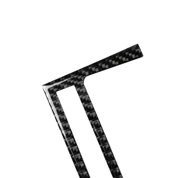 

Carbon Fiber Decor Trim Black Right Center Console Sticker Accessories