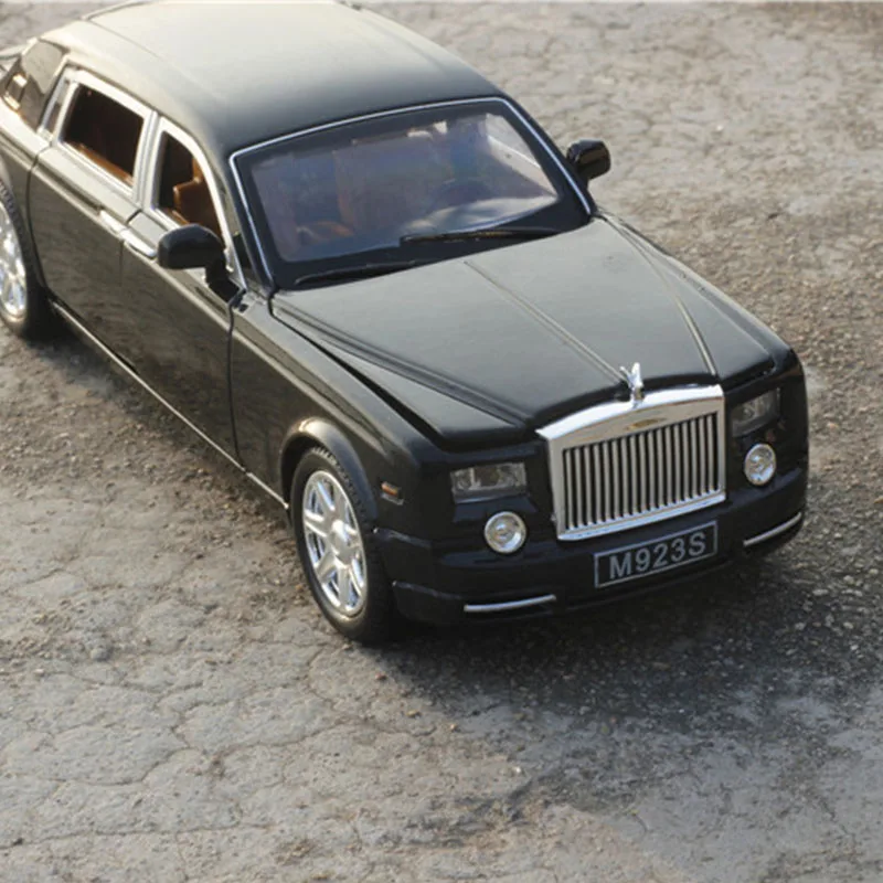 Модель автомобиля 1:24 сплав фантомная модель автомобиля оттяните назад спортивный автомобиль игрушки для мальчиков Детский подарок моделирование шестидверная игрушка автомобиля