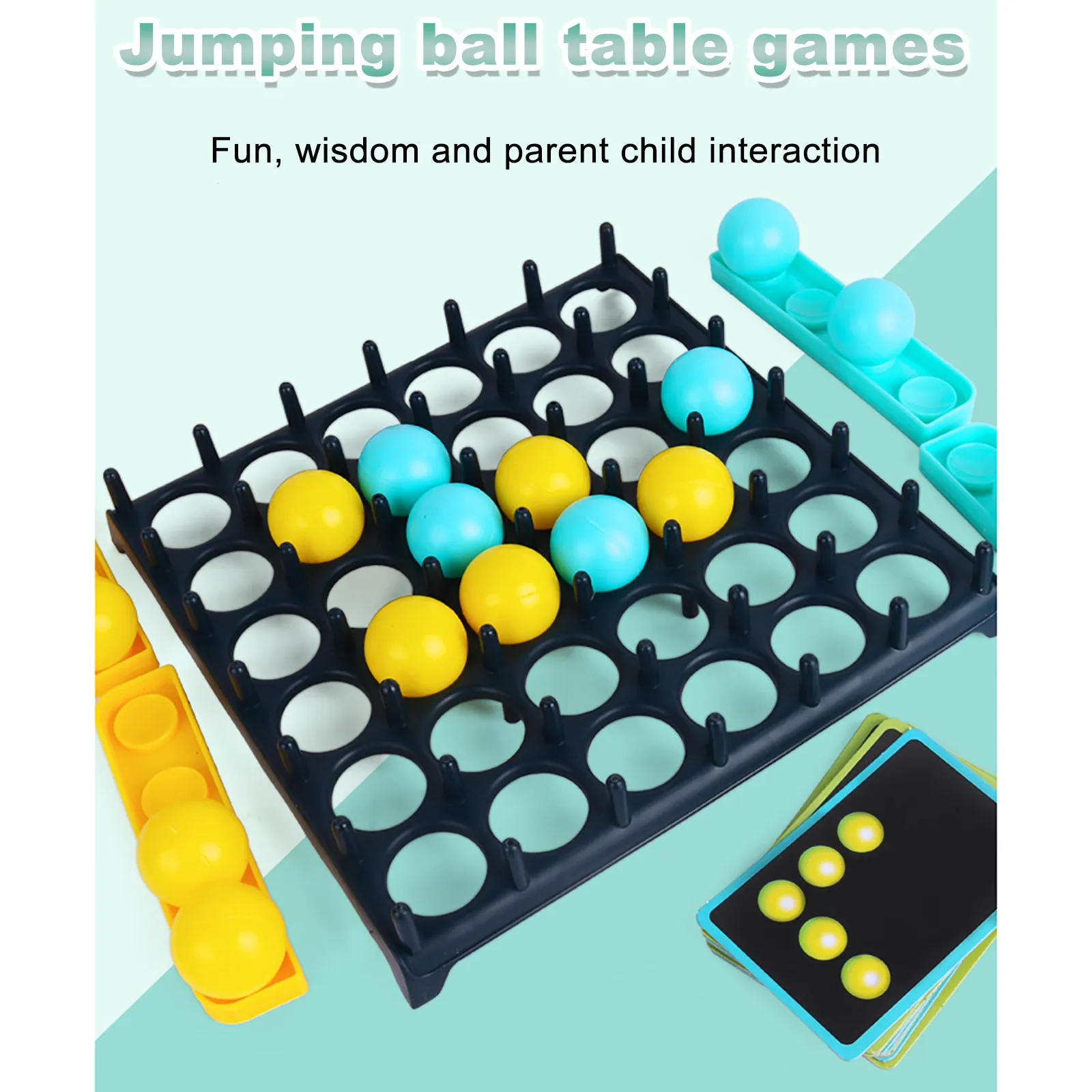 de mesa de pelota para saltar, pelota activada para la familia y fiesta de escritorio, 1 Juego|Pelotas de juguete| - AliExpress