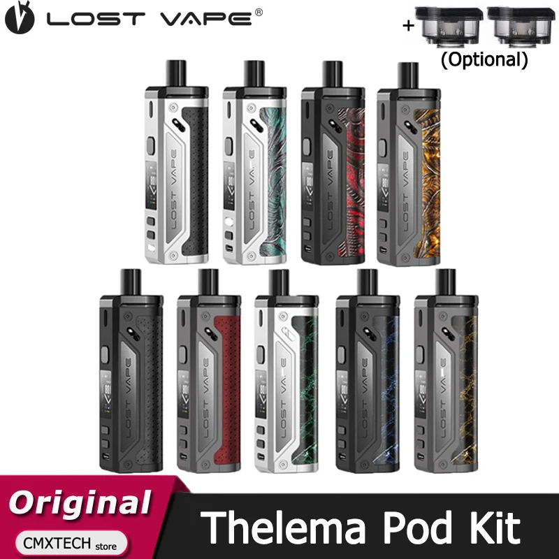Набор для электронной сигареты Lost Vape Thelema Pod 3000 мАч 80 Вт 4 мл | Электроника