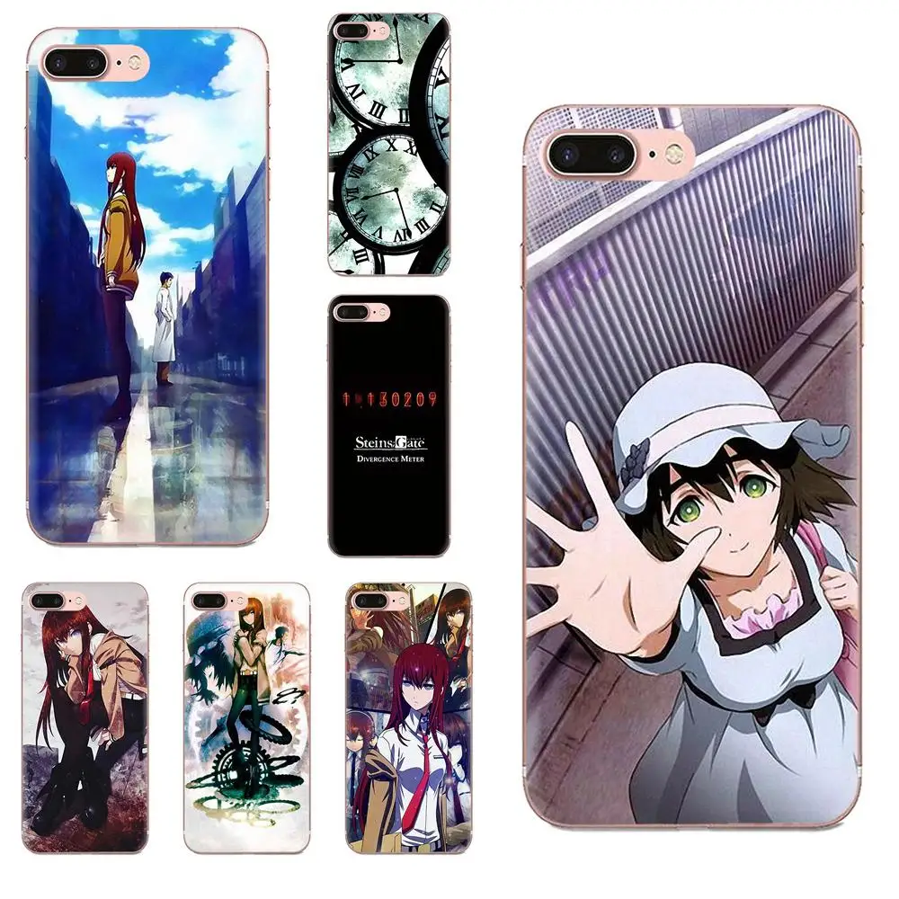 

Steins Gate Anime For Huawei Honor Nova Note 5 5I 8A 8X 10 Pro 9X For Moto G G2 G3 G4 G5 G6 G7 Plus Tpu Soft Shell Phone Case