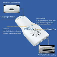 Dental Oral Photography lustra Defog Occlusal dla języka policzkowego wewnątrzustne dentysta lustra ortodontyczne szkło odblaskowe 5