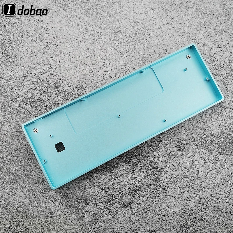 

IDOBAO GH60 Anodizing Aluminum CNC Case For 60% Mechanical Gaming Keyboard Compatible Poker2 Pok3r Faceu 60 With ALU Feet