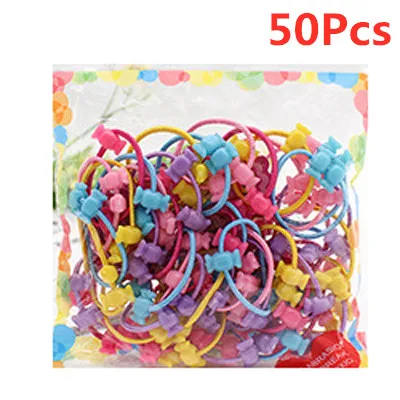 Style 5 Candy 6/20/50 шт модные Цвет Фул тюрбан; детская лента для волос; ободок для волос; Карамельный цвет бантом Шпильки Детские аксессуары для волос милые Головные уборы - Цвет: Style 5 Candy
