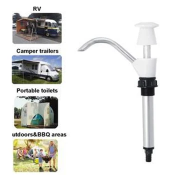 

Alloy Water Pump Caravan Hand Pump For Water Bottle Jug Manual Drinking Tap Spigot Camping New