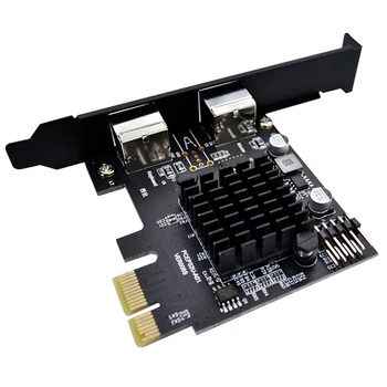 

Riser Card Drive-free PCI-Express To 2x PS2 PS/2 Port For PC Windows Linux Keyboard Mouse Adapter Card