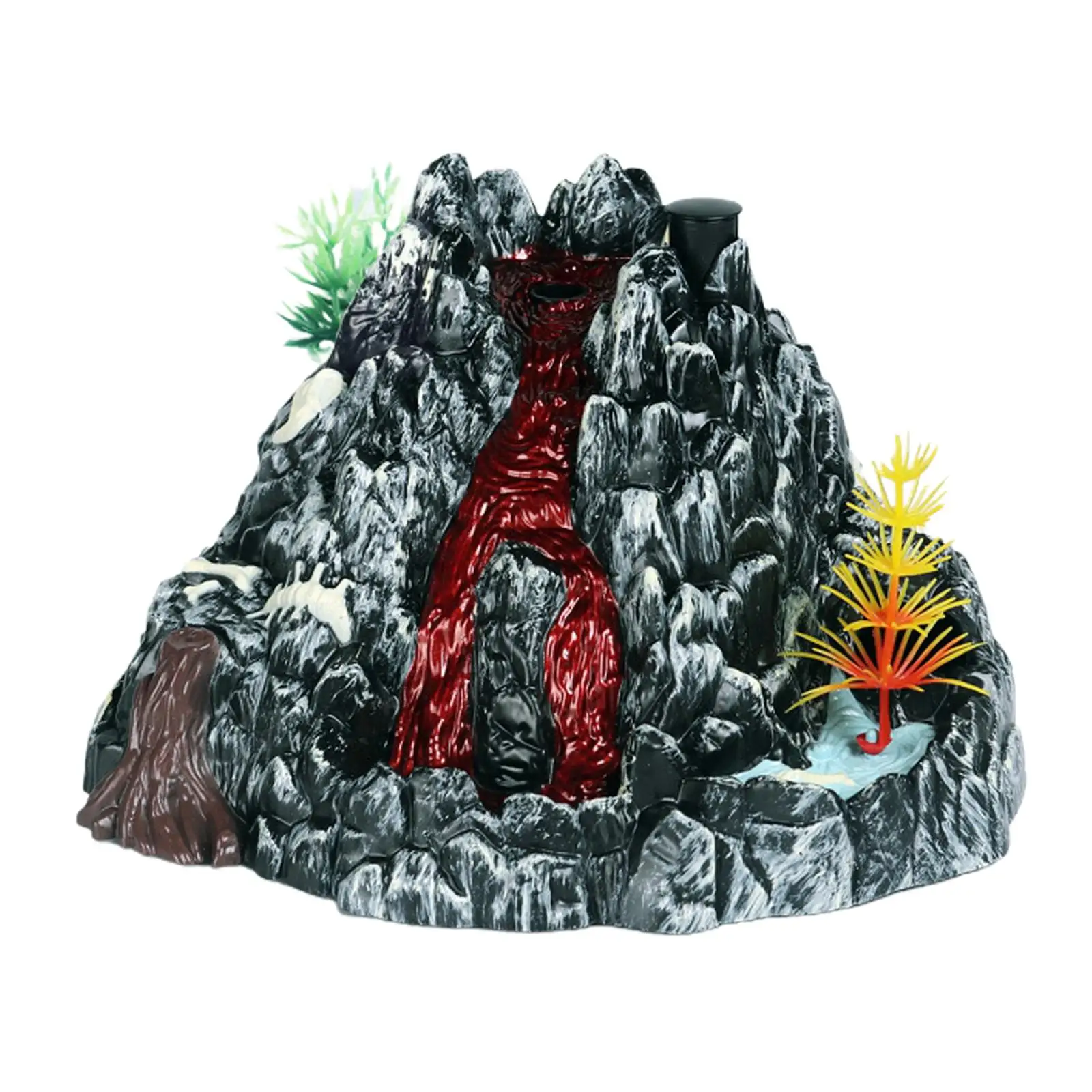 Simulation Dinosaur Volcano Eruption Toy Model Volcano Model Gift