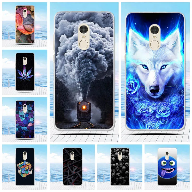 

for Xiaomi Redmi Note 4 Note4 Case Painted Soft TPU Silicone Back Phone Cover Case for Xiaomi Redmi Note 4x Note 4 X Shell Bags