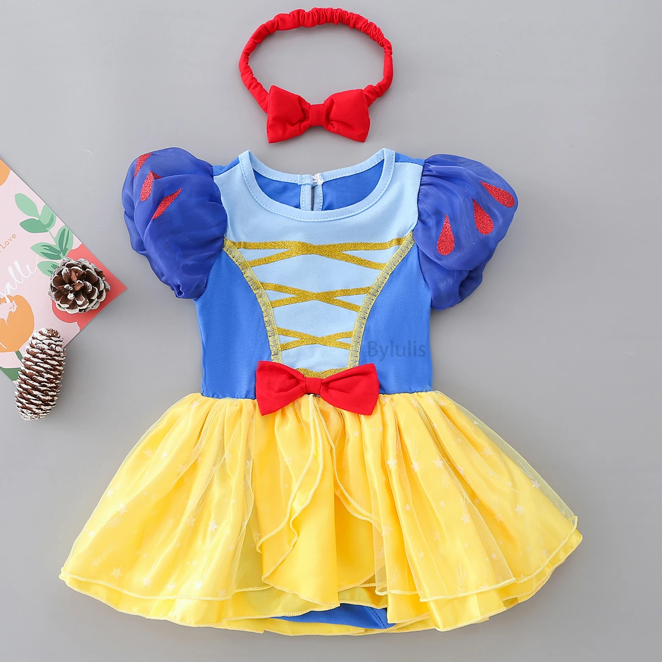 Cosplay Costume Kids Girls Dress Mermaid Costume Newborn Princess Baby Girls Clothes Kids Mermaid Bell Anna Cinderella Dress Infant Bodysuits Onesie