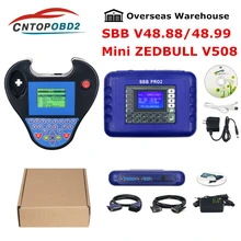 2019 SBB Pro2 V48.88 V48.99 versión programador clave Auto Mini Zed Bull inteligente V508 zedbull inteligente No fichas límite Zed-Bull