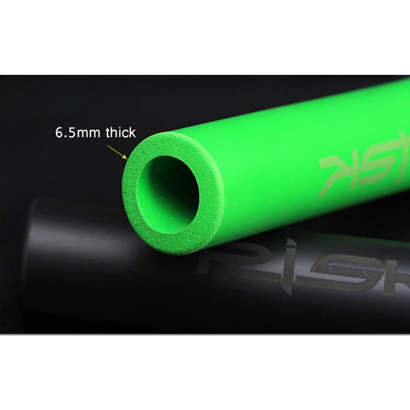 RISK 1 пара высококачественный MTB велик ручки для велосипеда Силиконовые Мягкие рулевые перчатки для горного велосипеда противоскользящие амортизирующие части