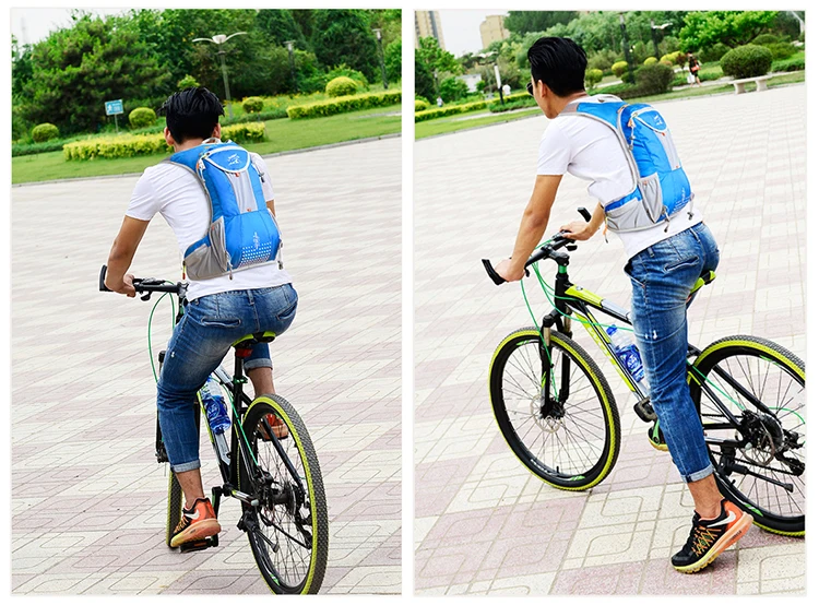 Waterproof Bicycle Bag Backpack Marathon Running Cycling Climbing Hydration Backpack Breathable 15L Ultralight Bike Water Bag
