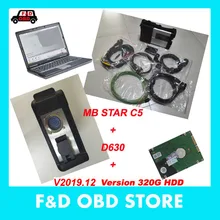 MB star SD подключения C5 с V12. HDD программного обеспечения установка в ПК D630 готов к использованию для тестирования всей системы автомобиля MB SD C5