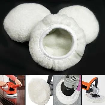 

5pcs Polishing Pads Buffer Set For 7-8" Car Polisher Waxing Cleaning Reusable