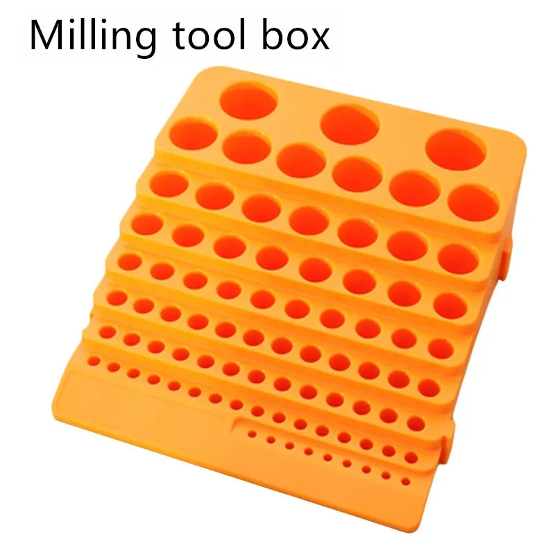 Tool Storage Box 84 hole Milling Cutter 366 hole Drill Bit