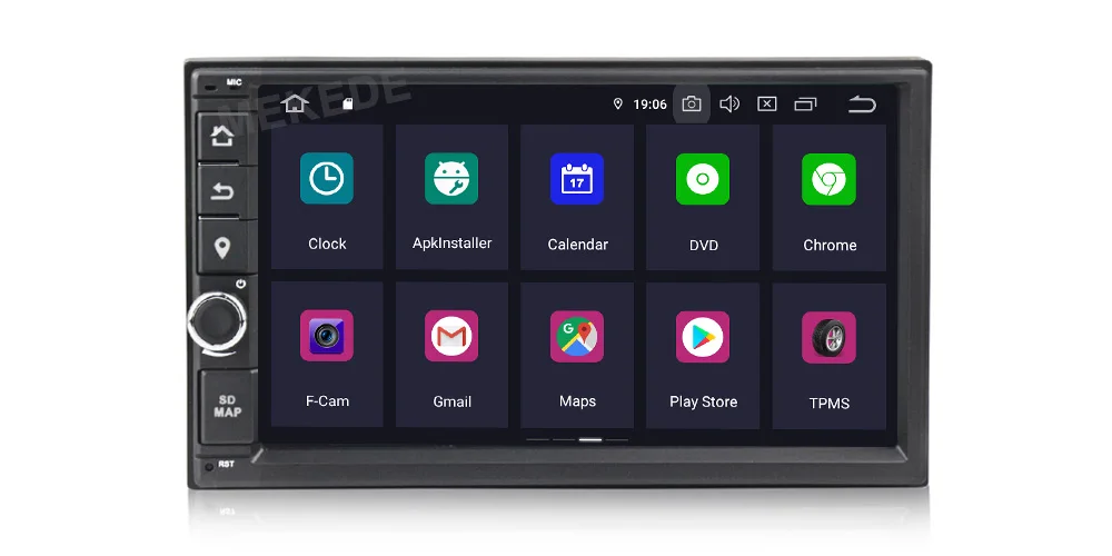 Clearance 7"Universal Octa Core 2Din Car Android 9.0 Radio Multimedia Player PX5 4G RAM 64G ROM GPS Navigation IPS Screen TDA 7851 23