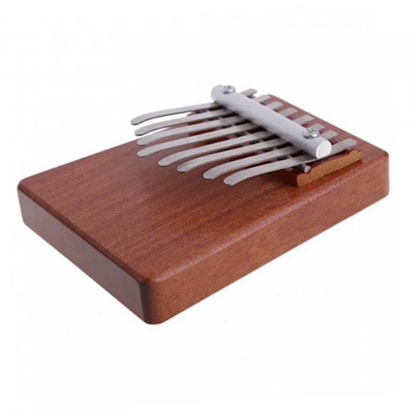 8 клавиш мини Пальчиковое пианино калимба большой палец традиционные африканские музыкальные инструкции