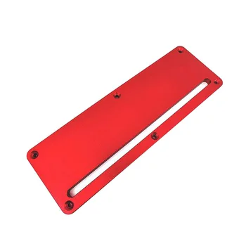 

Electric Circular Saw Flip Cover Plate Aluminum Alloy Table Special DIY Tool 300 * 100mm Cover Plate For Align The Router