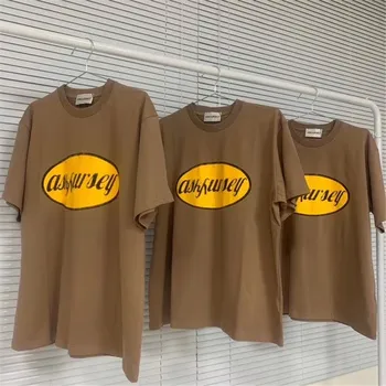 

High Street Askyurself Vintage T-Shirts Men Women 1:1 Washed Do Old Casual Oversize Tops High Quality Askyurself T shirt