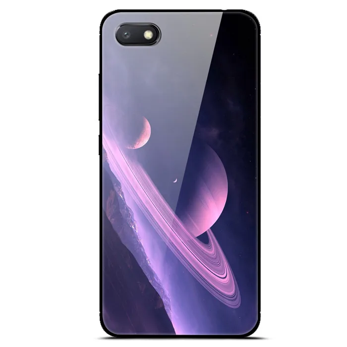 Чехол для Xiaomi Redmi 6A, чехол из закаленного стекла для телефона, чехол для Xiomi Redmi 6 6A 6 A A6, чехлы на заднюю панель телефона Redmi 6 Pro, чехол - Цвет: 3