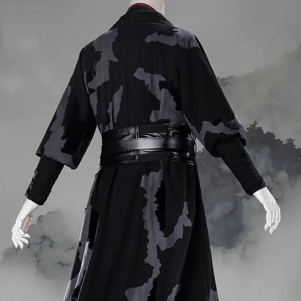 Mo Dao Zu Shi Wei Wuxian изысканный гроссмейстер демонического Косплей Костюм для взрослых в китайском стиле Вэй ин ханьфу, косплей одежда