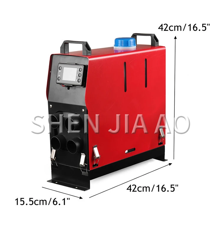 Parking heater, car heater, 12V/24V diesel vehicle, integrated car heater, LCD s