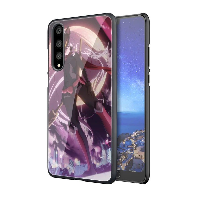 EWAU чехол для телефона с изображением Черной Лисы аниме для huawei P20 30 P Smart Mate20 pro Lite Honor9 10 Lite