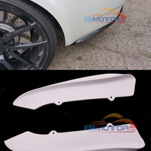 Неокрашенный Стекловолокно Задний бампер боковой сплиттер спойлер расширения 1 пара для BMW E92 E93 2D M3 МОДЕЛЬ 08-13 B438bF