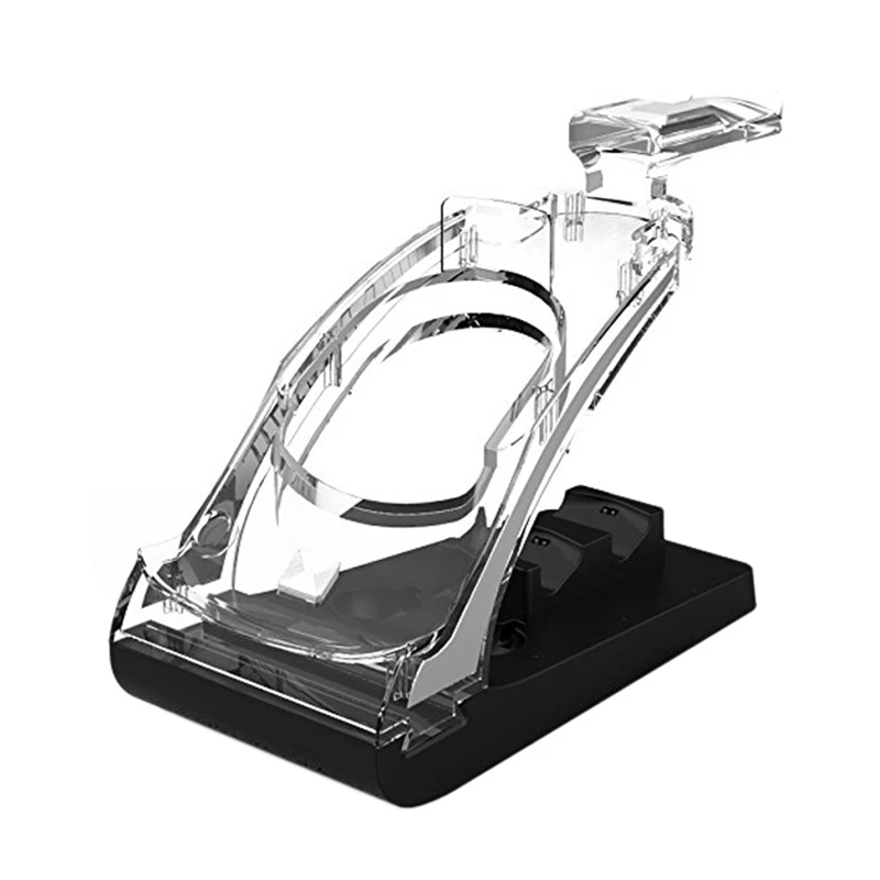 

for Psvr Charging Stand for Ps Move Ps4 Controller Psvr Headset Storage Showcase and Joystick Charging Dock Station(Eu Plug)