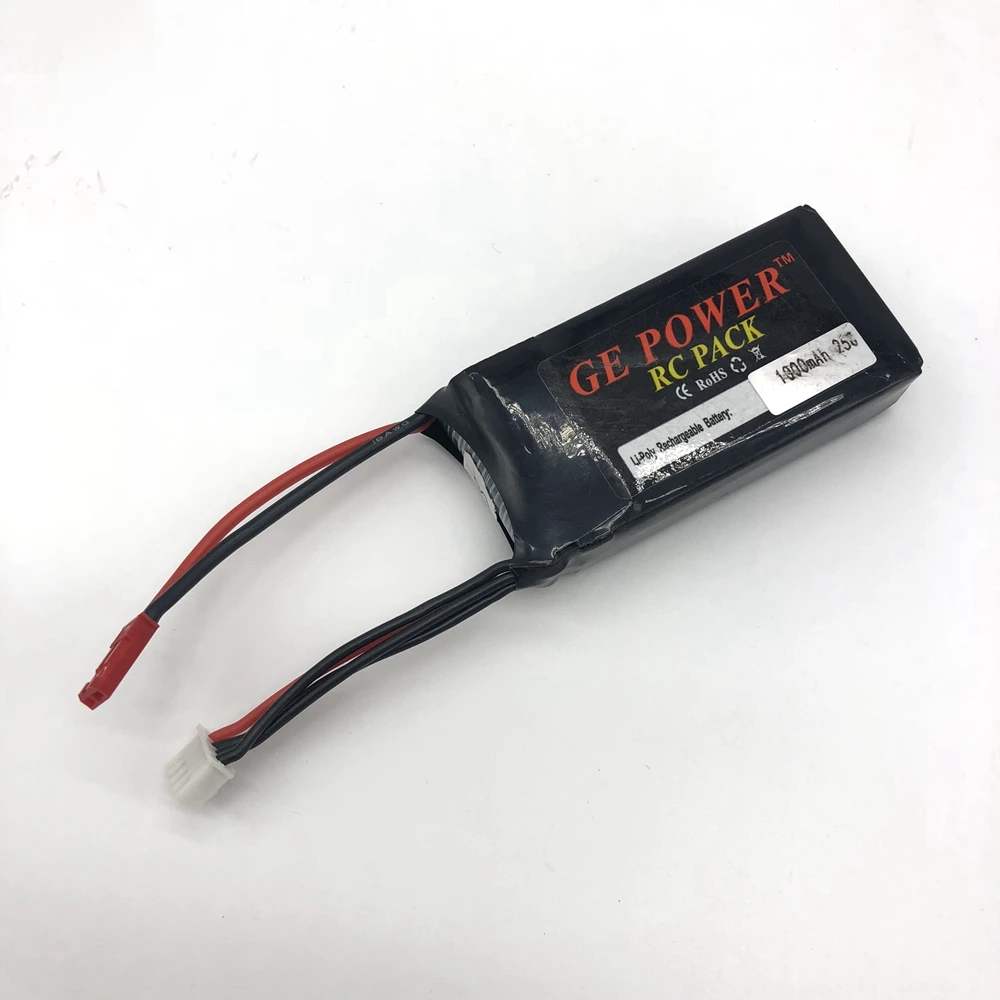 RC самолет ACE GE Батарея 11,1 v 1000 мА/ч, 25C 1300 мАч 25c 1550 мАч 25c 2200 мАч 20c 14,8 в 3300 мАч 25c