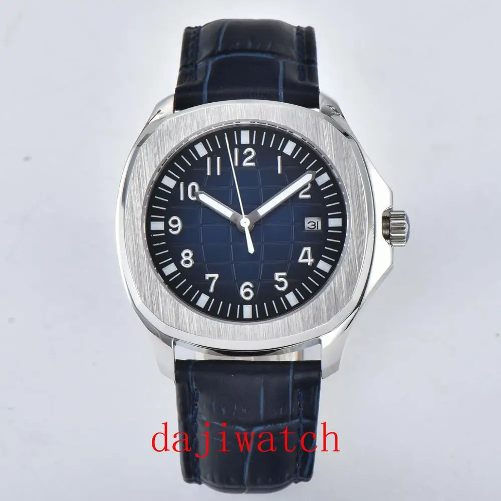 Бесплатная доставка Новинка 39 мм стерильный черный циферблат индикатор Даты