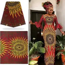 Дашики Красивый хлопок воск для ткани платье Африканский воск ткань Анкара печать ткань