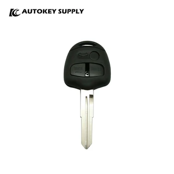 Per Mitsubishi Lancer Evo Outlander 3 pulsanti Shell chiave remota (sinistra) Autokeysupply AKMSS207